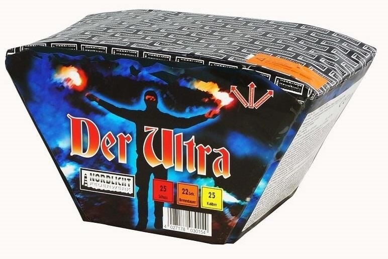 Der Ultra 25-Schuss-Feuerwerk-Batterie by Intermedia
