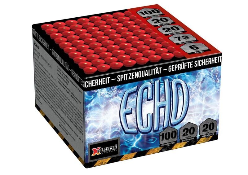Echo 100-Schuss-Feuerwerkbatterie by Intermedia
