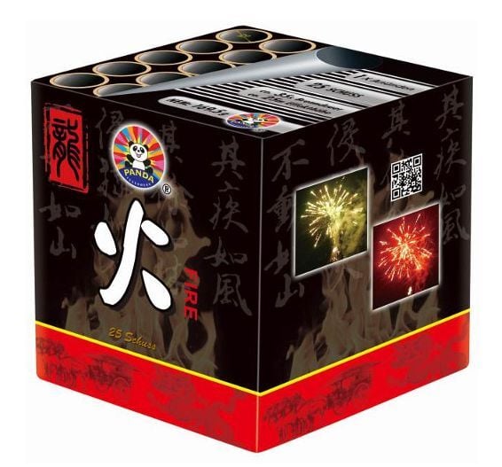 Fire 25-Schuss-Feuerwerk-Batterie by Intermedia