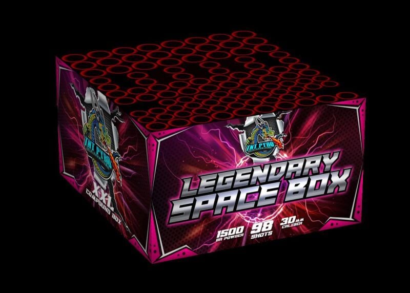 Legendary Space Box 98-Schuss-Feuerwerkverbund by Intermedia
