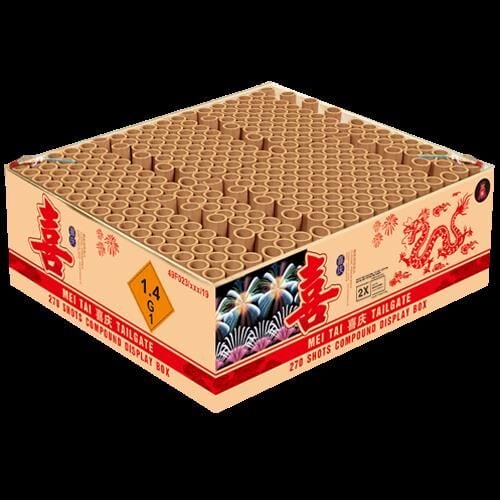Mei Tai Tailgate 270-Schuss-Feuerwerkverbund by Intermedia