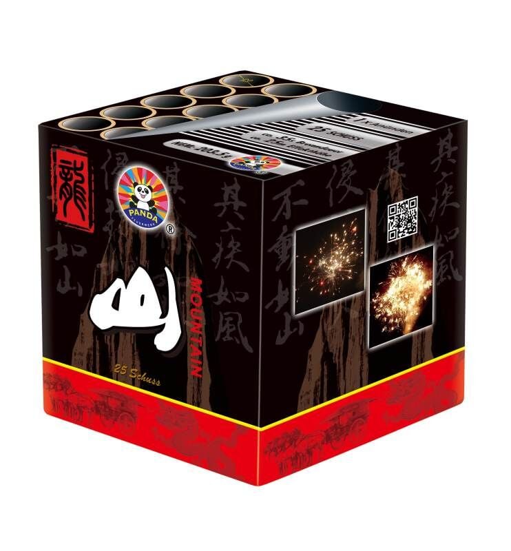 Mountain 25-Schuss-Feuerwerk-Batterie by Intermedia