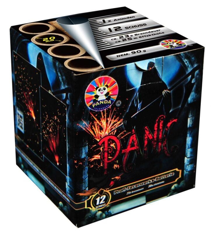 Panic 12-Schuss-Feuerwerkbatterie by Intermedia