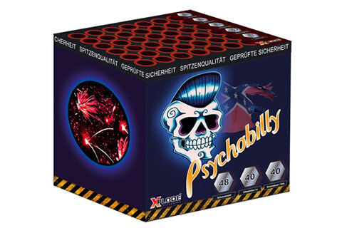 Psychobilly 48-Schuss-Feuerwerk-Batterie by Intermedia