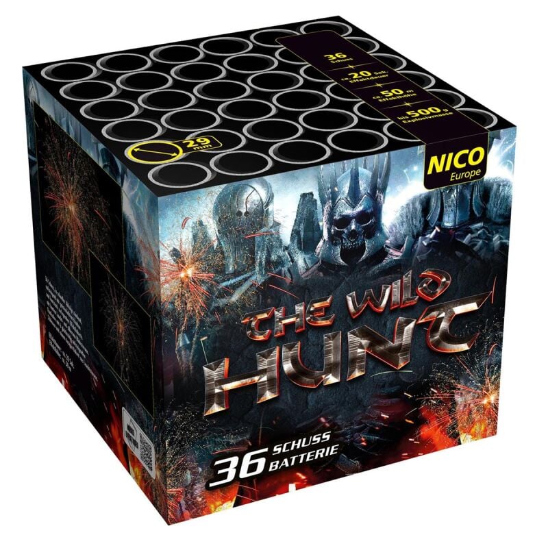 The Wild Hunt 36-Schuss-Feuerwerk-Batterie by Intermedia