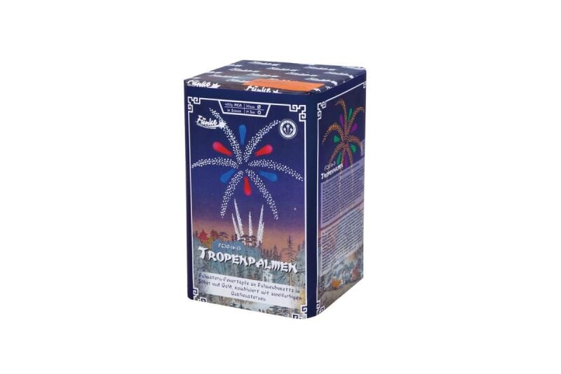Tropenpalmen 16-Schuss-Feuerwerk-Batterie by Intermedia