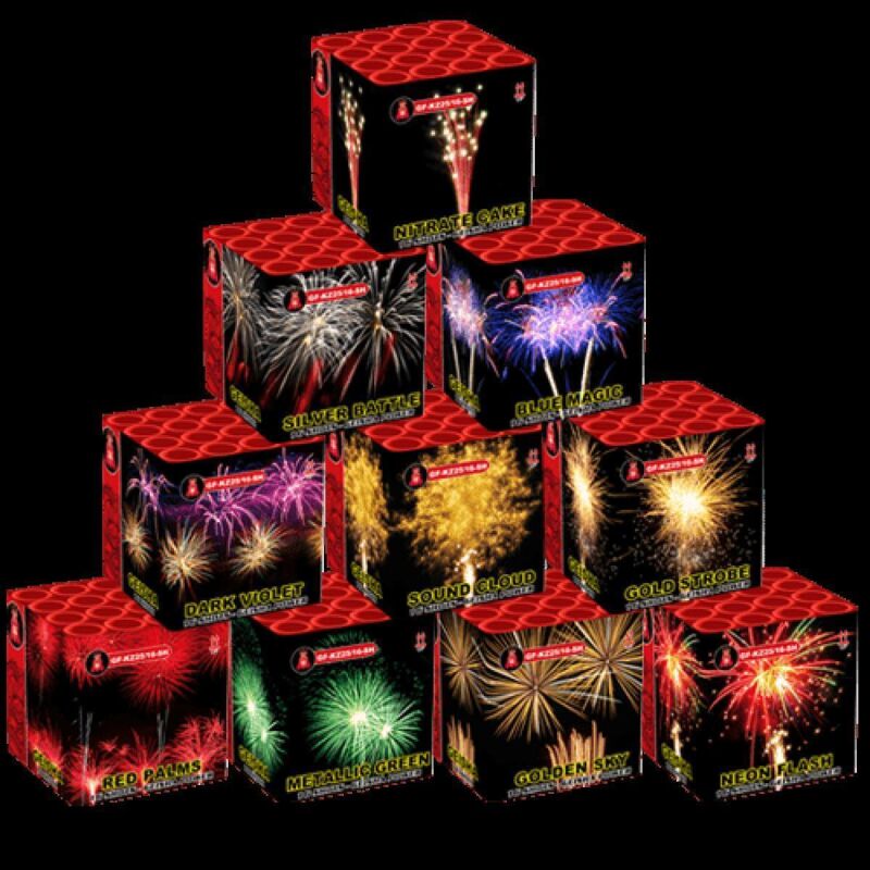 Jetzt 10 Wild Geisha's Cake 16-Schuss-Batteriesortiment 3er Pack (Stahlkäfig) ab 168.74€ bestellen