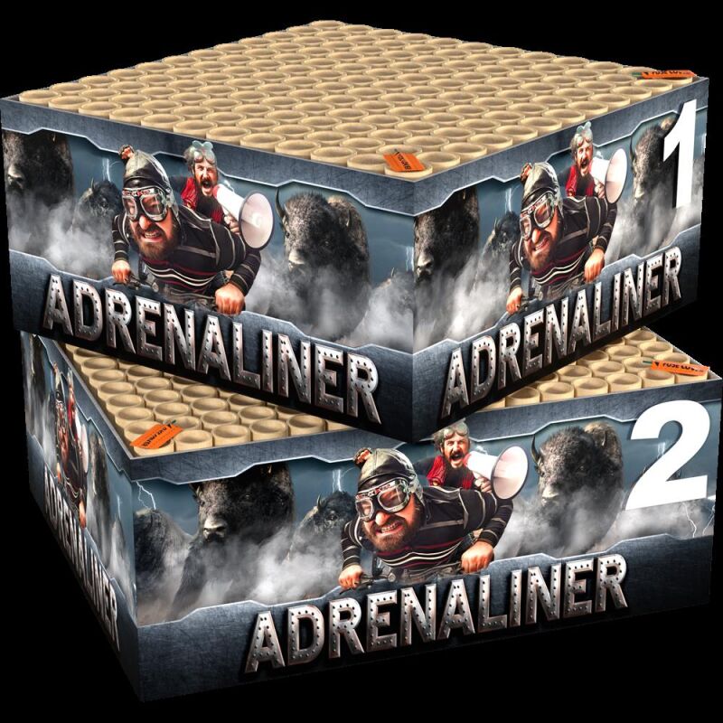 Jetzt Adrenaliner 368-Schuss-Feuerwerks-Doppelverbund ab 161.24€ bestellen