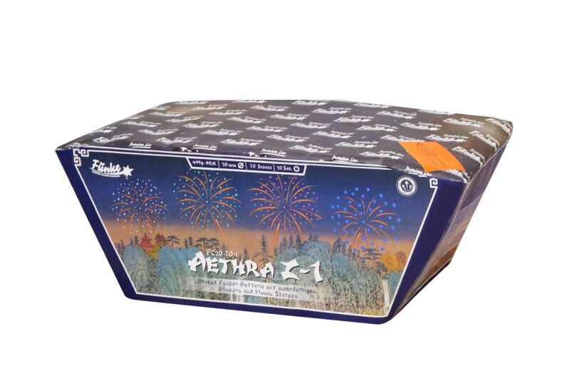 Jetzt Aethra Z-1 70-Schuss-Feuerwerk-Batterie ab 37.49€ bestellen
