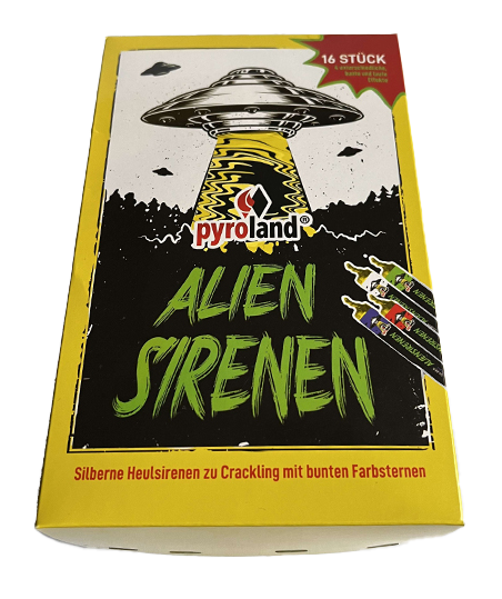 Jetzt ALIEN SIRENEN 16er Pack ab 8.99€ bestellen