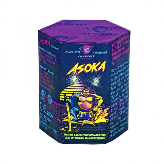 Jetzt Asoka 7-Schuss-Feuerwerk-Batterie ab 3.38€ bestellen