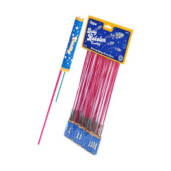 Jetzt Baby-Raketen Crackling 50er Pack ab 7.49€ bestellen