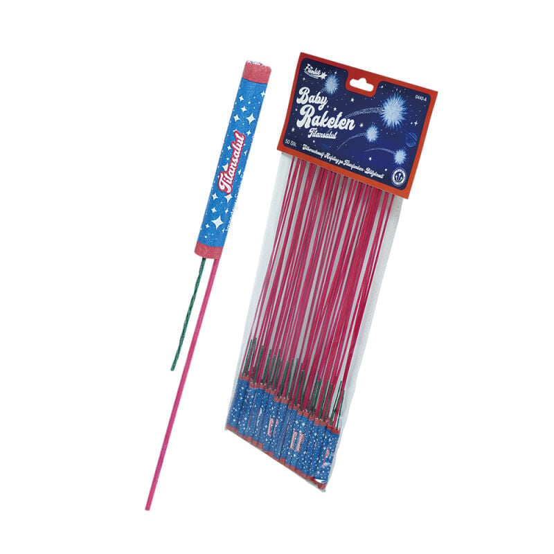 Baby Raketen Titansalut 50er Pack by Intermedia