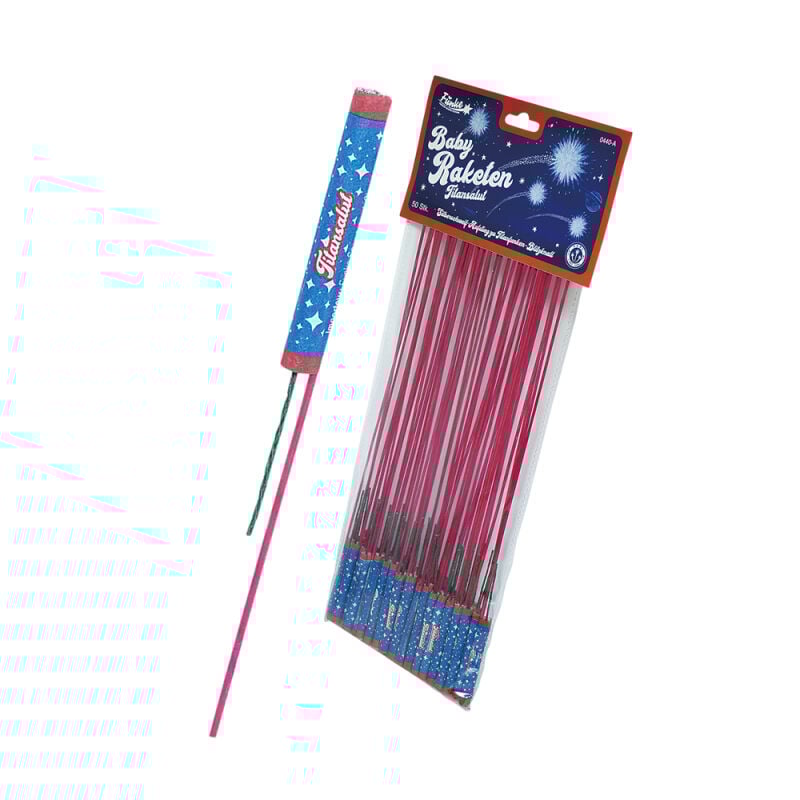 Jetzt Baby Raketen Titansalut 50er Pack ab 7.49€ bestellen