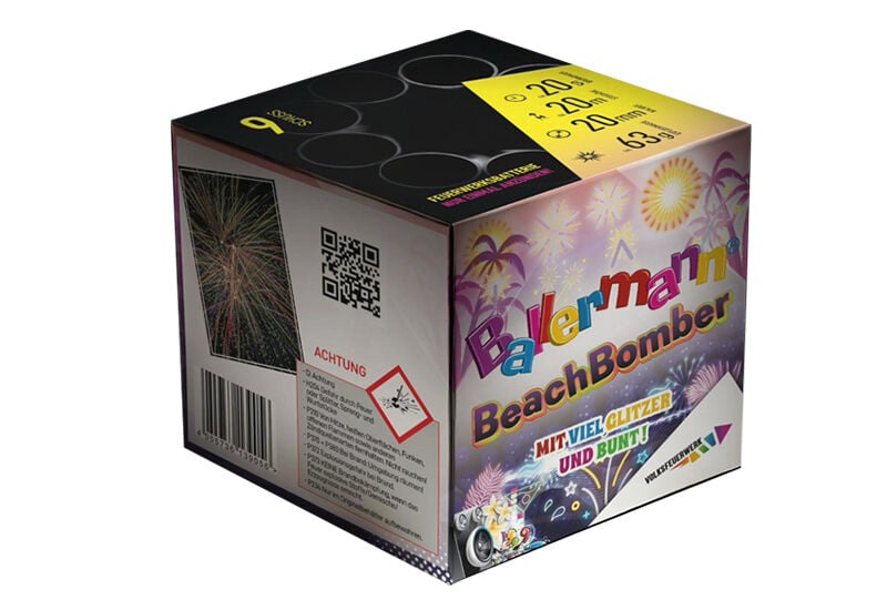 Jetzt Ballermann Beach Bomber 9-Schuss-Feuerwerk-Batterie ab 3.74€ bestellen