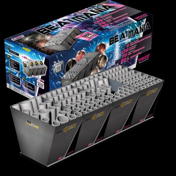Jetzt Beatmania 139-Schuss-Feuerwerkverbund ab 203.99€ bestellen