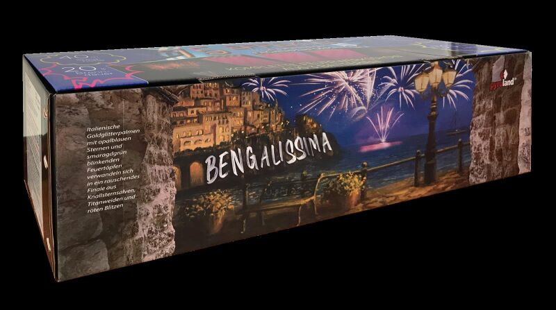 Jetzt Bengalissima 75-Schuss-Feuerwerkverbund ab 142.49€ bestellen