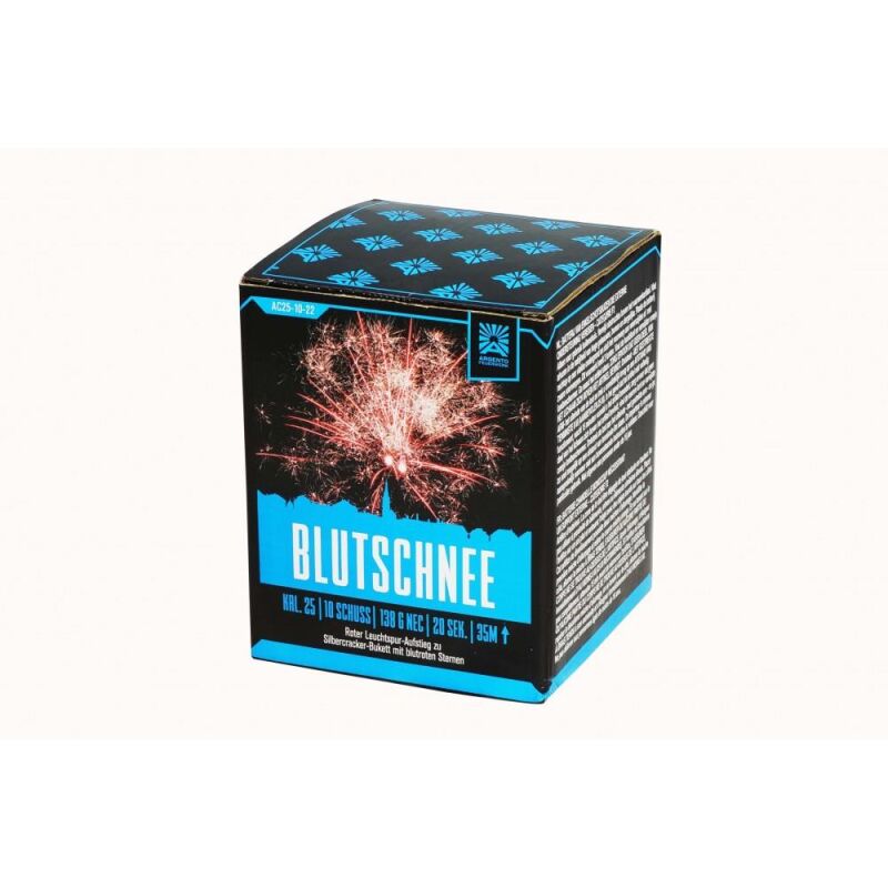 Jetzt Blutschnee 10-Schuss-Feuerwerk-Batterie ab 7.87€ bestellen