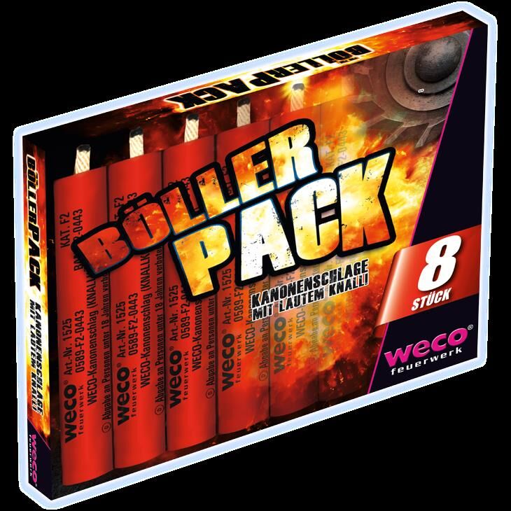 Jetzt Böller Pack 8-fach Kanonenschläge ab 3.74€ bestellen