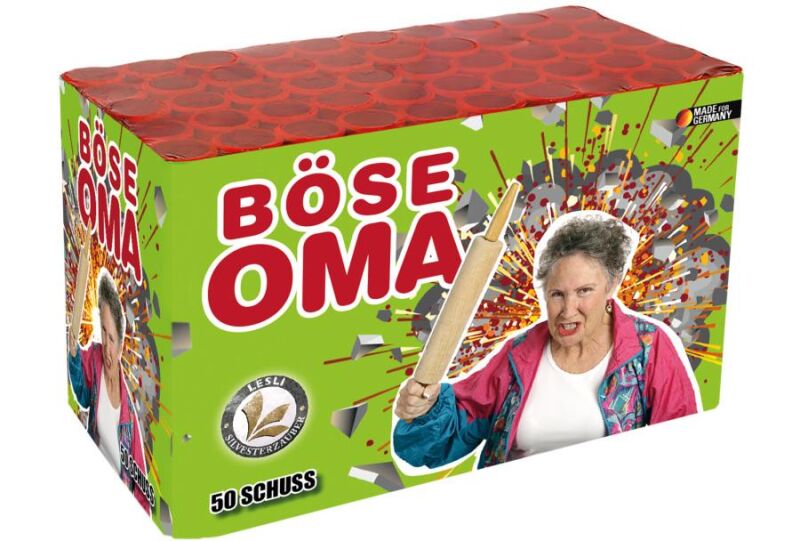 Jetzt Böse Oma 50-Schuss-Feuerwerk-Batterie ab 17.84€ bestellen