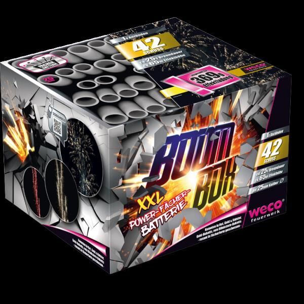 Jetzt Boombox 42-Schuss-Feuerwerk-Batterie ab 47.59€ bestellen