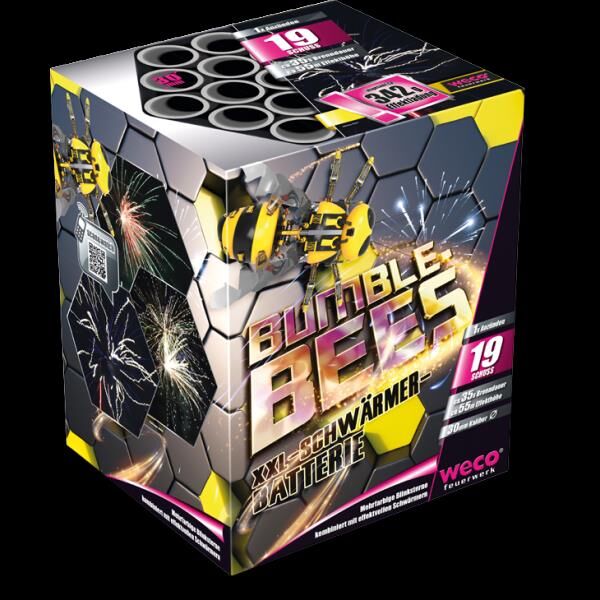 Jetzt Bumblebees 19-Schuss-Feuerwerk-Batterie ab 35.69€ bestellen