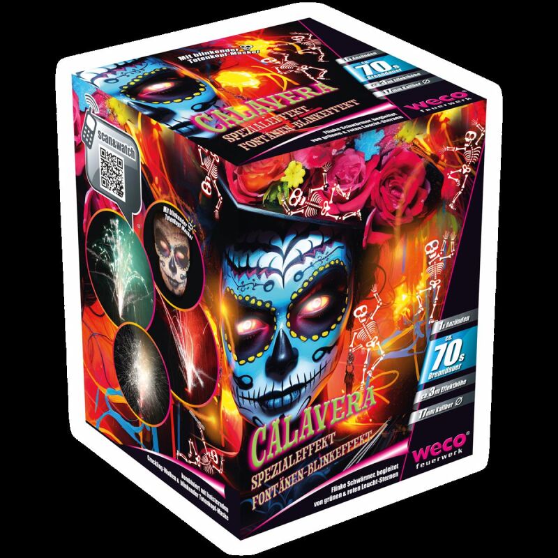 Jetzt Calavera Fontänenbatterie ab 10.49€ bestellen