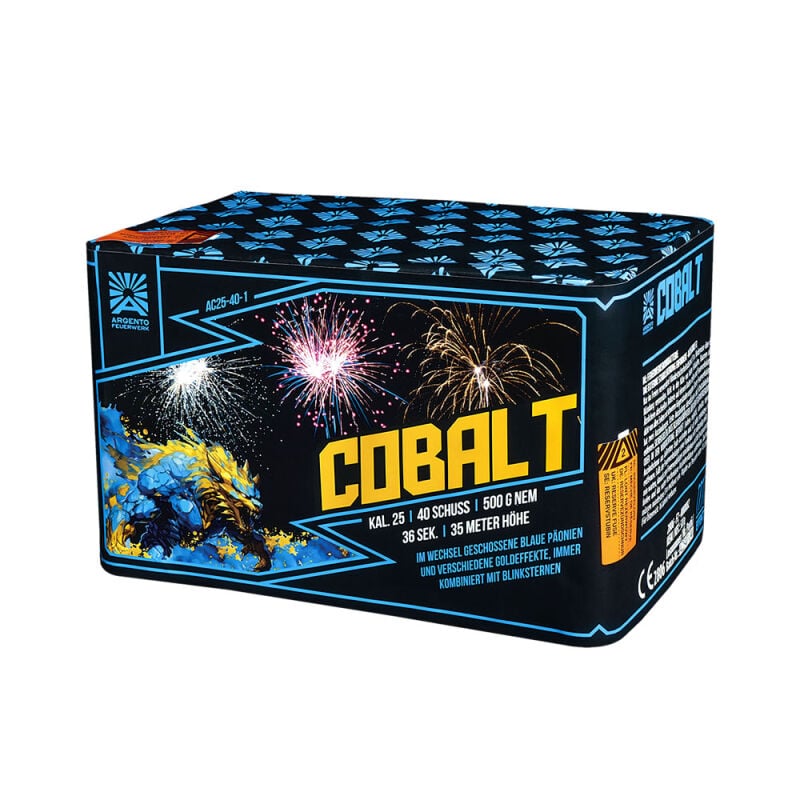 Jetzt Cobalt 40-Schuss-Feuerwerk-Batterie ab 29.99€ bestellen