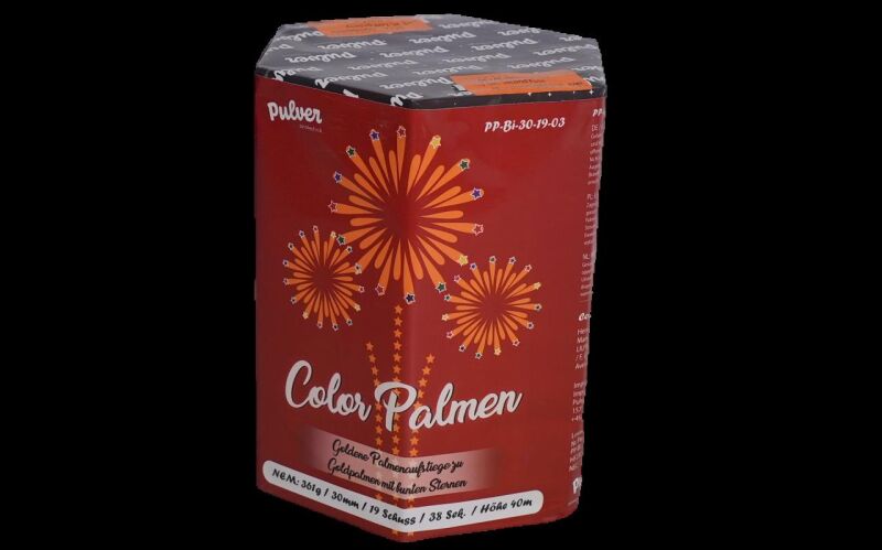 Jetzt Color Palmen 19-Schuss-Feuerwerk-Batterie ab 29.99€ bestellen