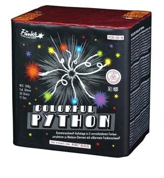 Colorful Python 25-Schuss-Feuerwerk-Batterie by Intermedia