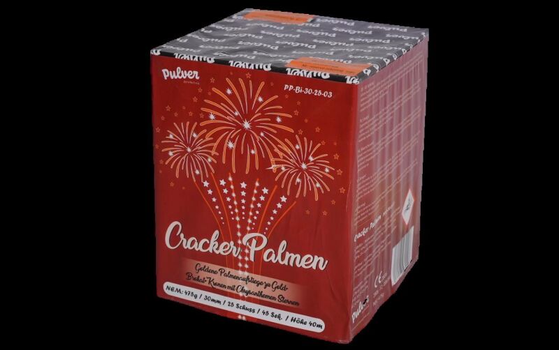 Jetzt Cracker Palmen 25-Schuss-Feuerwerk-Batterie ab 37.49€ bestellen