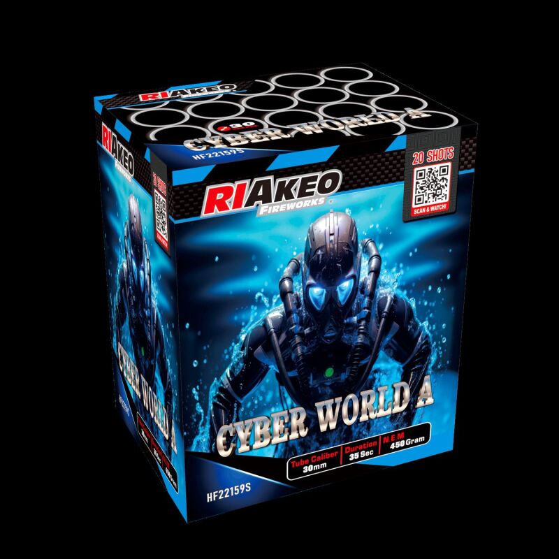 Jetzt Cyber World A 20-Schuss-Feuerwerk-Batterie ab 24.74€ bestellen
