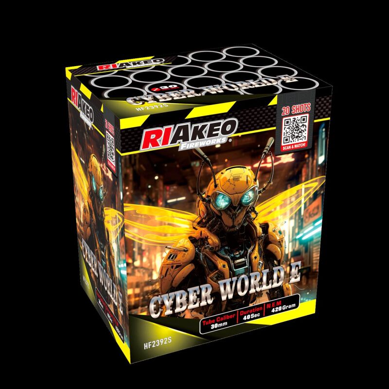 Jetzt Cyber World E 20-Schuss-Feuerwerk-Batterie ab 20.99€ bestellen