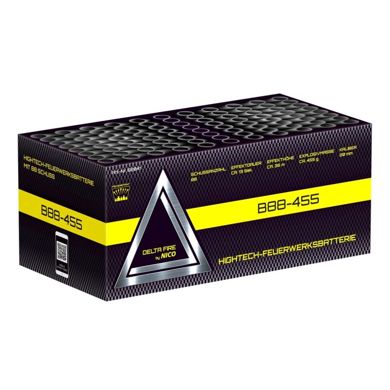 Jetzt Delta Fire B88-455 88-Schuss-Feuerwerk-Batterie ab 64.49€ bestellen
