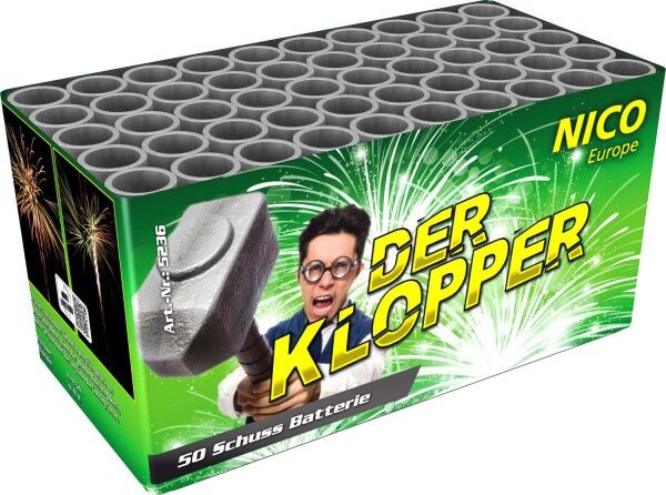 Jetzt Der Klopper 50 Schuss-Feuerwerk-Batterie ab 22.49€ bestellen