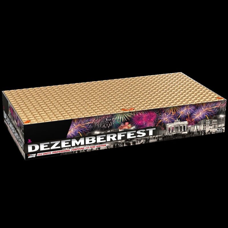 Jetzt Dezemberfest 512-Schuss-Feuerwerkverbund (Compound-Duo-Box) ab 208.24€ bestellen