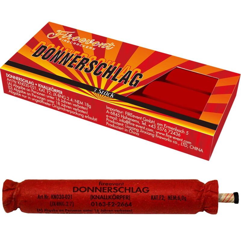 Jetzt Donnerschlag 3er Schachtel ab 6.37€ bestellen