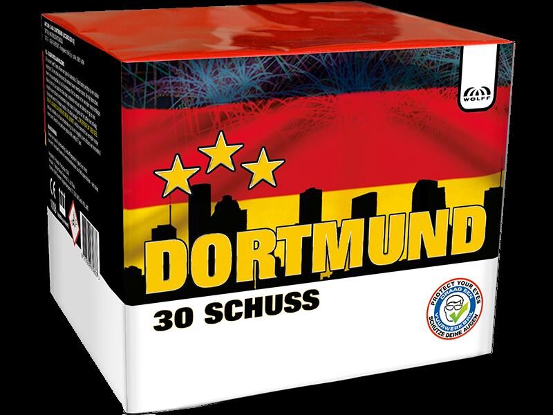 Jetzt Dortmund 30-Schuss-Feuerwerk-Batterie ab 14.24€ bestellen