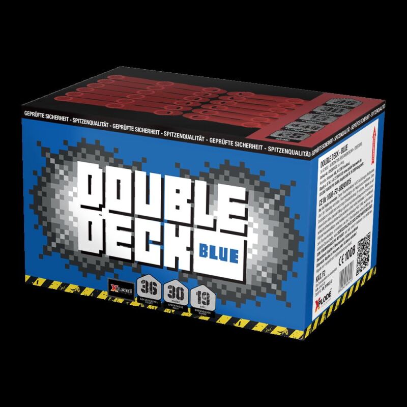 Jetzt Double Deck Blue 36-Schuss-Feuerwerk-Batterie ab 26.24€ bestellen