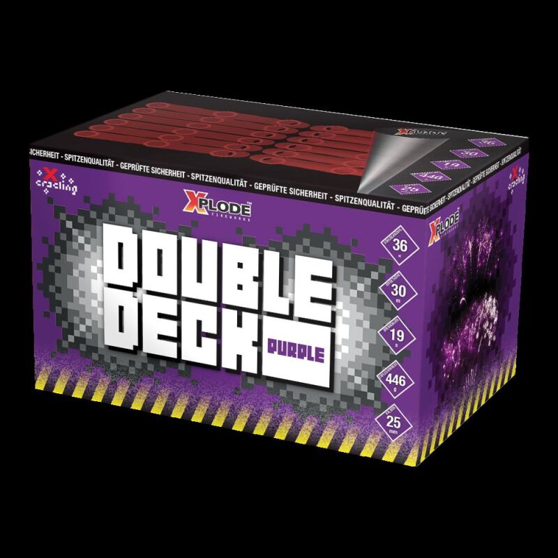 Jetzt Double Deck Purple 36-Schuss-Feuerwerks-Batterie ab 26.24€ bestellen