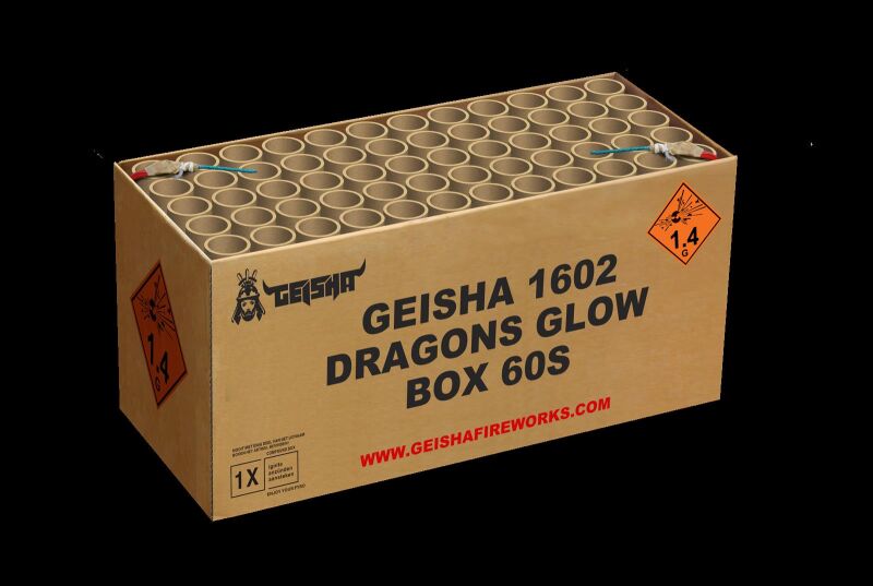 Jetzt Dragons Glow 60-Schuss-Feuerwerksverbund ab 56.24€ bestellen