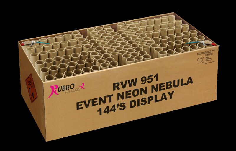Jetzt Event Neon Nebula 144-Schuss-Feuerwerkverbund ab 142.49€ bestellen