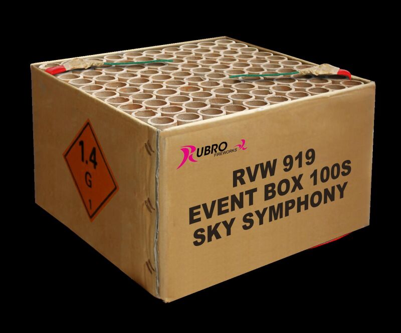 Jetzt Event Sky Symphony 100-Schuss-Feuerwerksverbund (Stahlkäfig) ab 112.49€ bestellen