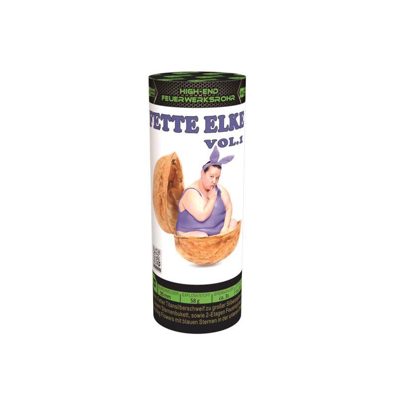 Jetzt Fette Elke Vol.1 3-Schuss-Bombettenrohr ab 8.63€ bestellen