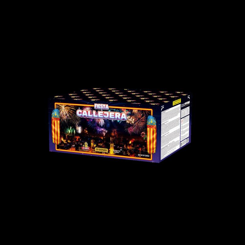 Jetzt Fiesta Callejera 120-Schuss-Feuerwerkverbund ab 141.75€ bestellen