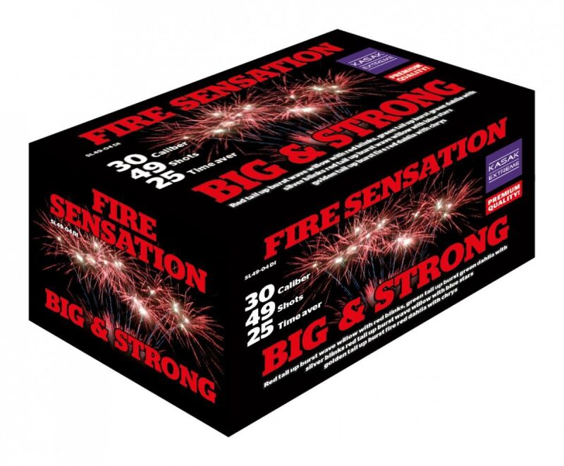 Jetzt Fire Sensation 49-Schuss-Feuerwerkverbund ab 110.24€ bestellen