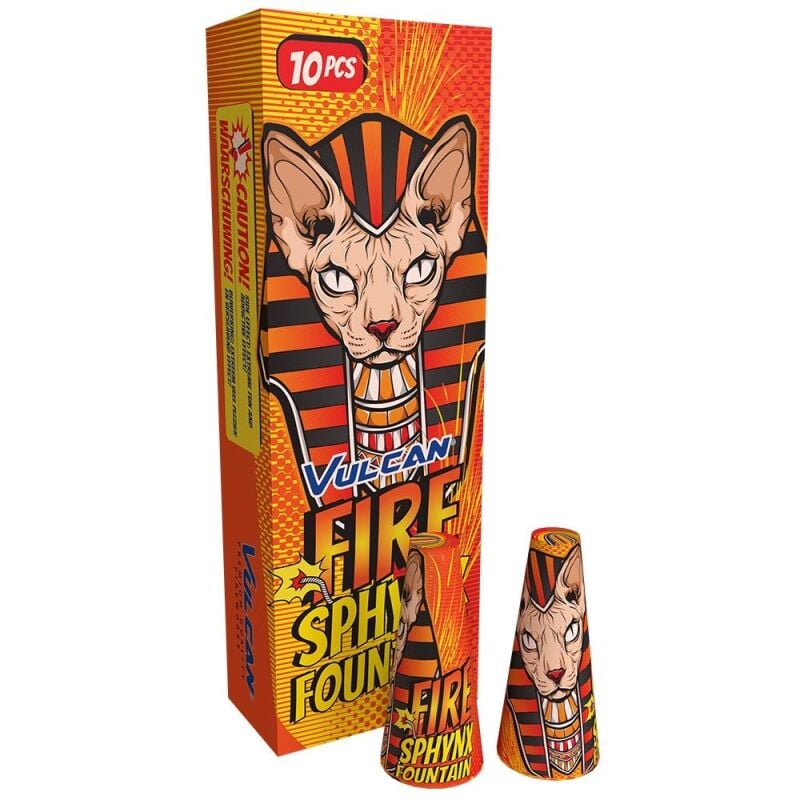 Fire Sphinx Volcano by Intermedia