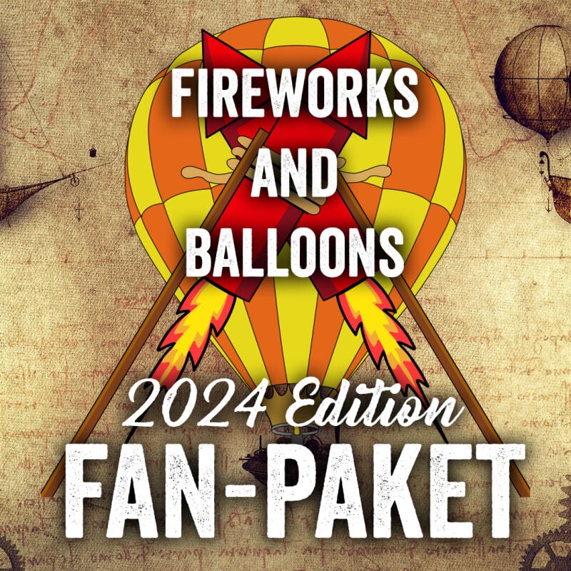Fireworks and Balloons 2024 Edition Fan-Paket by Intermedia