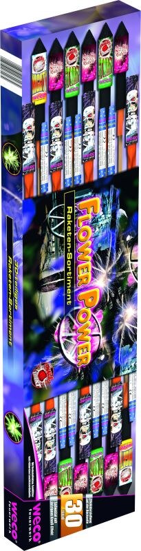 Jetzt Flower Power 30-teiliges Raketensortiment ab 18.74€ bestellen