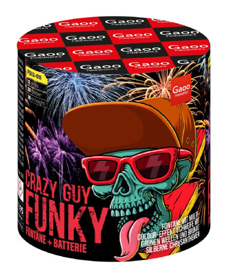 Jetzt Funky (Mansion) 12-Schuss-Feuerwerk-Batterie ab 11.24€ bestellen